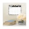 Blue Sky Baccara Dark Wall Calendar, Floral Artwork, 11 x 8.75, 12-Month (Jan to Dec): 2025 116052 - alternate 3